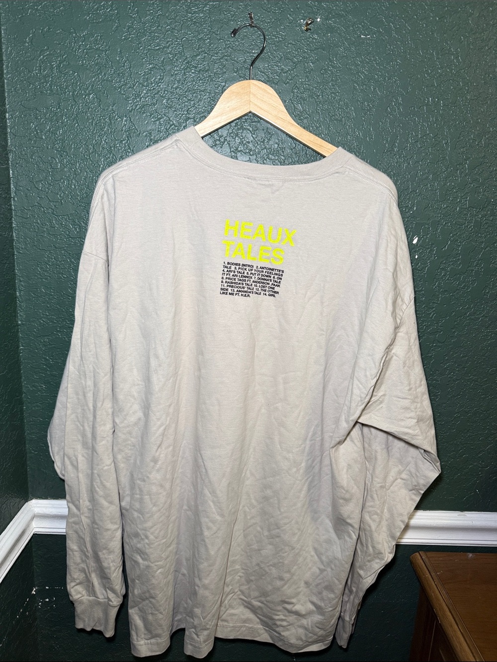 The Thread Shop JAZMINE SULLIVAN Heaux Tales Album Graphic Long Sleeve Tee 2X - Picture 5 of 9